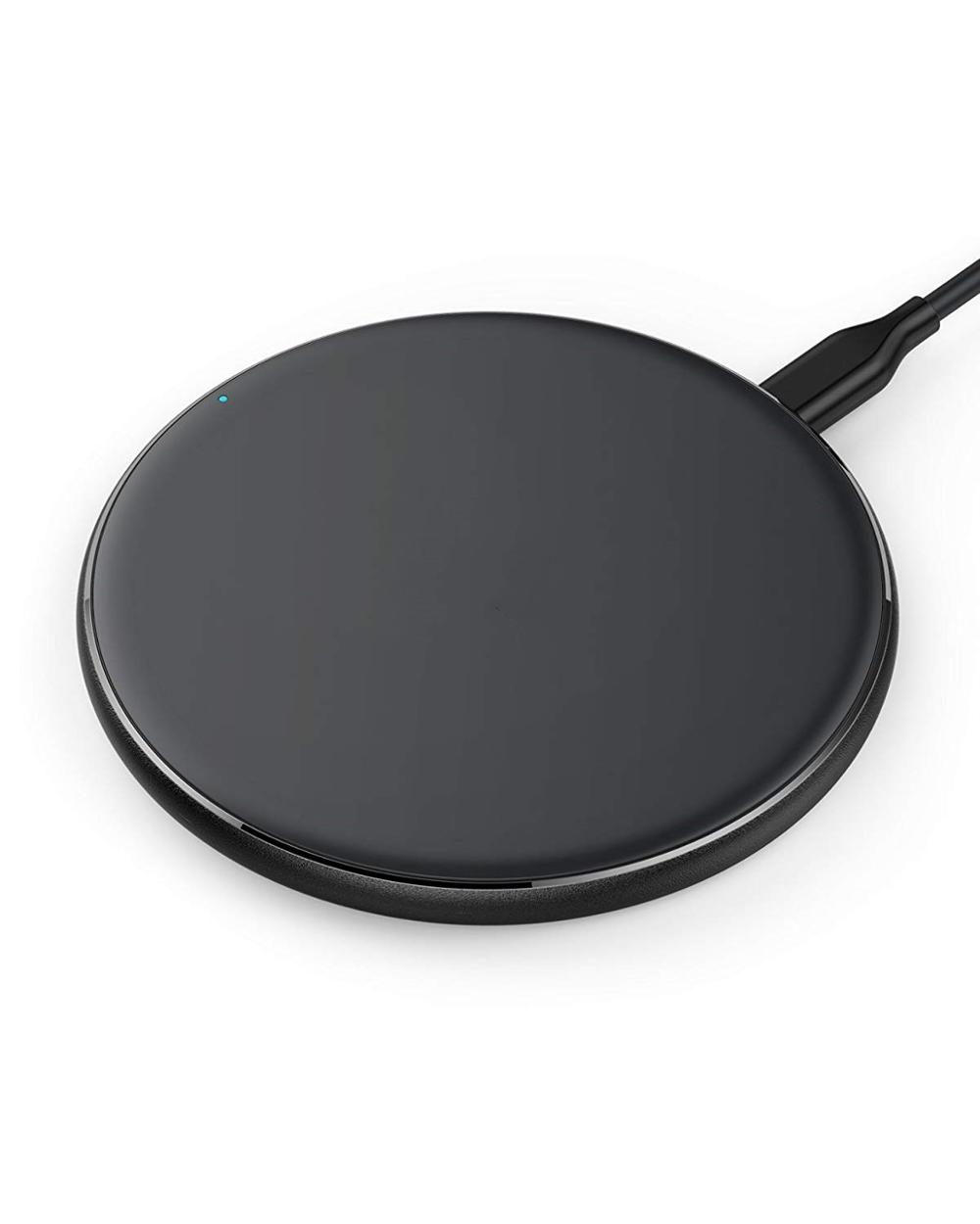 Newest 10W fast wireless charging pad Qi induction wireless mobile phone charger for iPhone Samsung